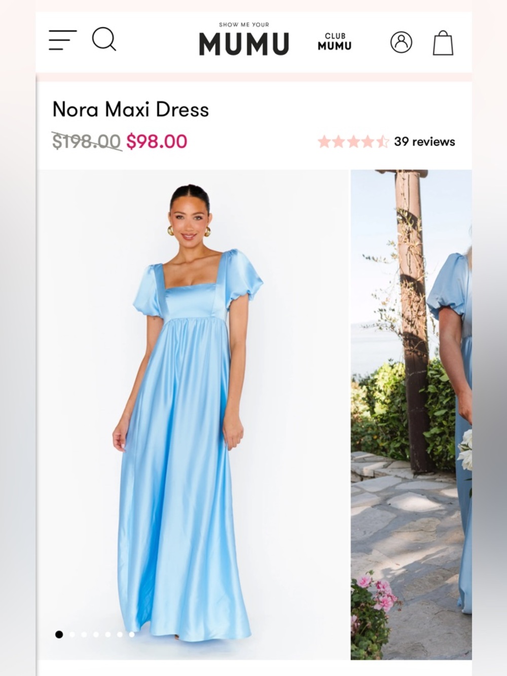 Nora Maxi Dress- Brand New With Tags